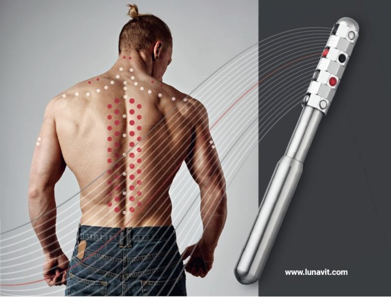 Lunavit Energystick ES-1 Akupressur Vibrationsmassagegerät